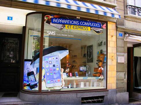 SMS Swiss Mobile Service, Fribourg, smartphone repair